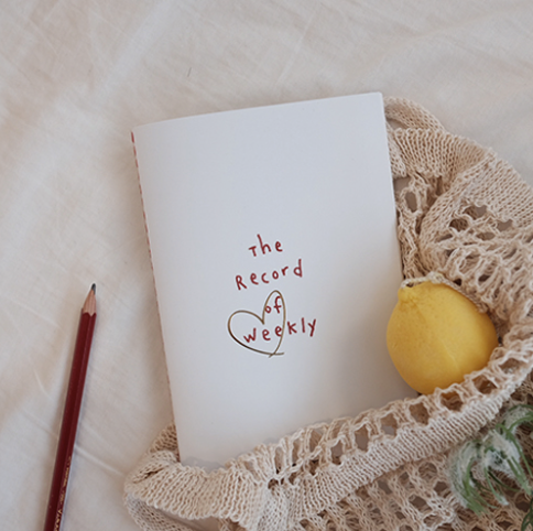 Suatelier Note - Agenda semanal blanca