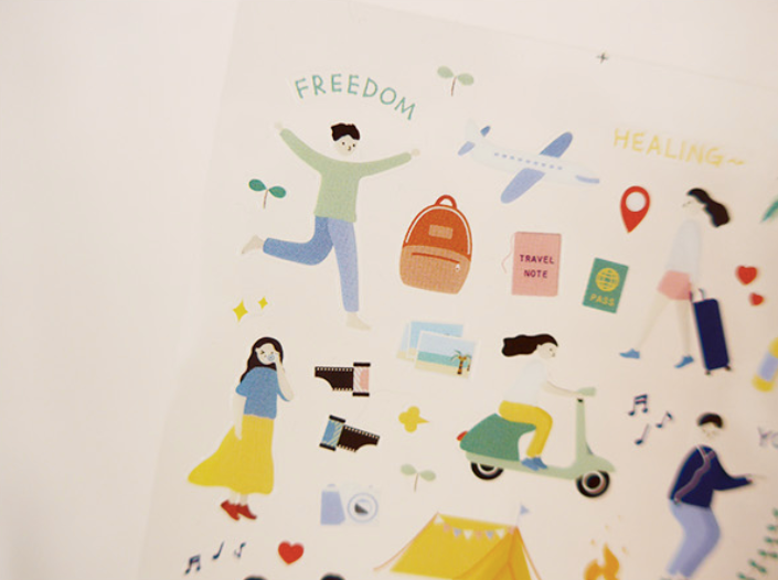 Suatelier Stickers - Sanando