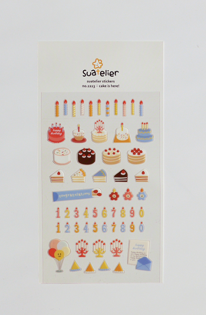 Suatelier Stickers - Cake is here!