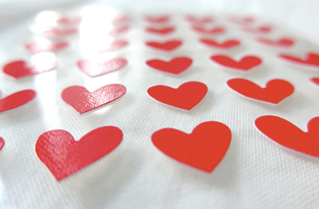 Suatelier Stickers - Corazones rojos