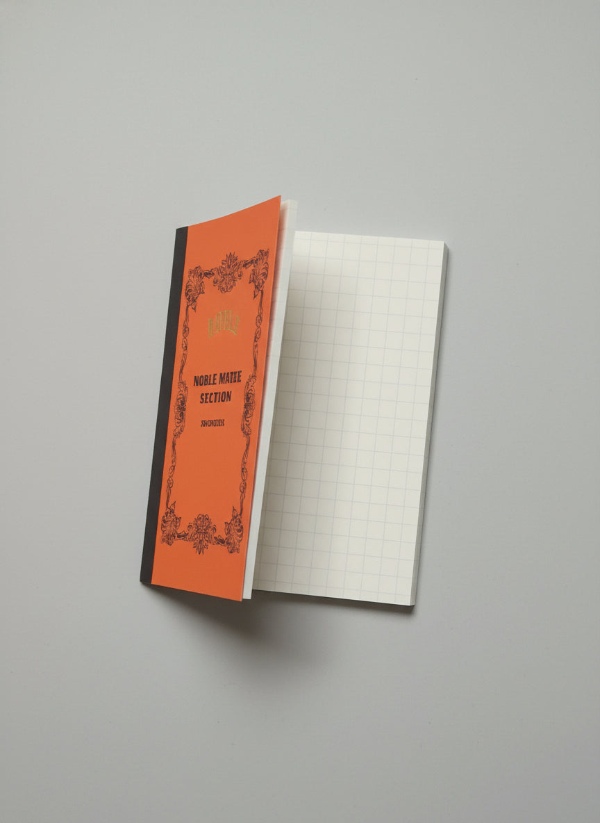 Cuadernito rojo LIFE Noble Mini A7 (cuadriculado)