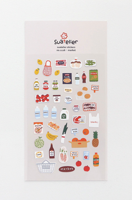 Suatelier Stickers - Market