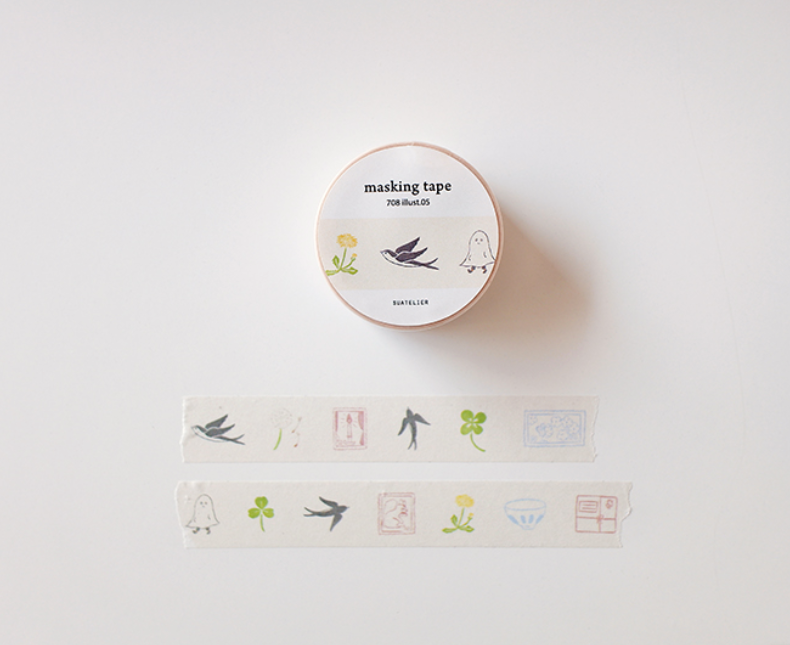 Suatelier Washi- Mini íconos