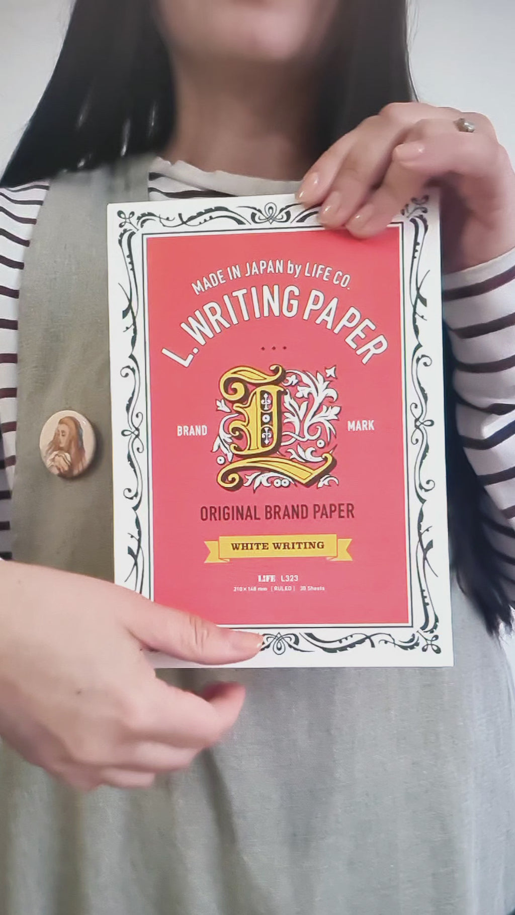 Papel japonés A5 para cartas y notas – LIFE