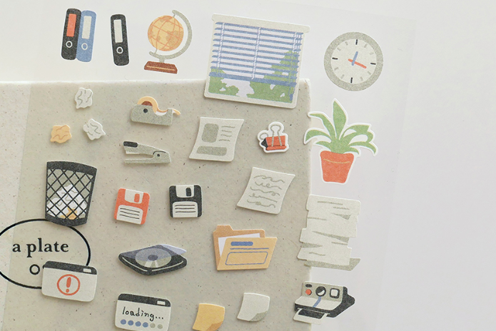 Suatelier Stickers - Retro office